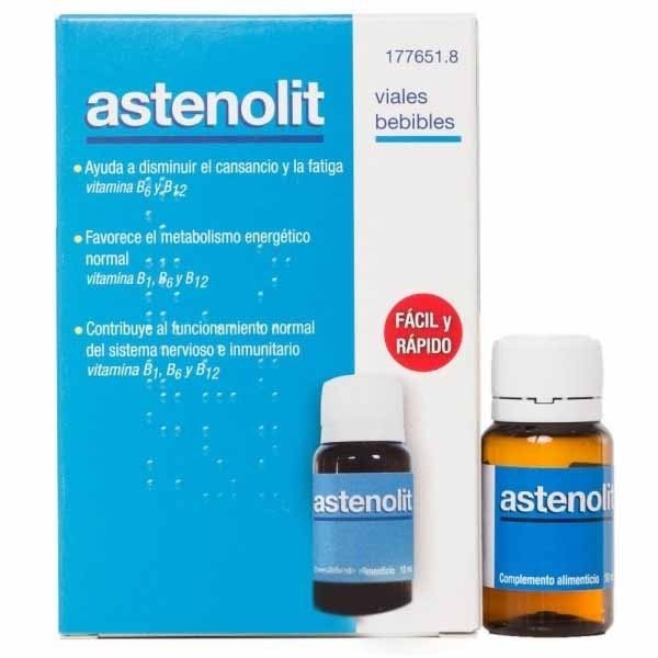 Astenolit viales bebibles 12 unidades