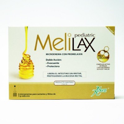 Melilax Pediatric microenemas 10gr 6 unidades