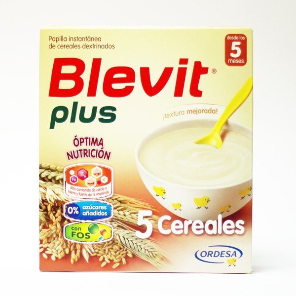 Blevit Plus 5 cereales 600 gr