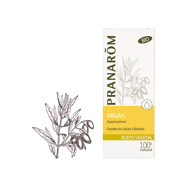 Aceite Vegetal de Argan Bio Piel y Cabello 50ML Pranarom