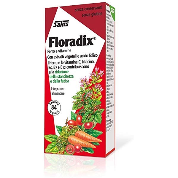 Floradix Hierro 84 comprimidos