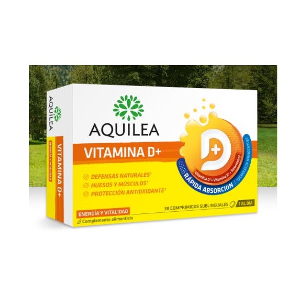 Aquilea vitamina D+ 30 comprimidos sublinguales