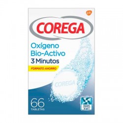 Corega oxígeno bio activo 60 tabletas