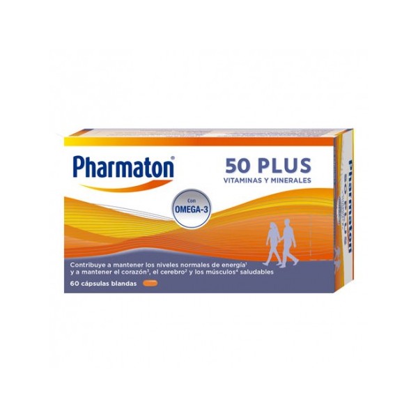 Pharmaton Plus 50+60 cápsulas