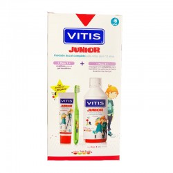 Vitis Junior pack promocional 1 colutorio 50 ml+1 envase gel