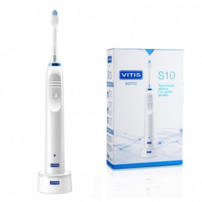 Cepillo dental eléctrico dental Vitis Sonic S10